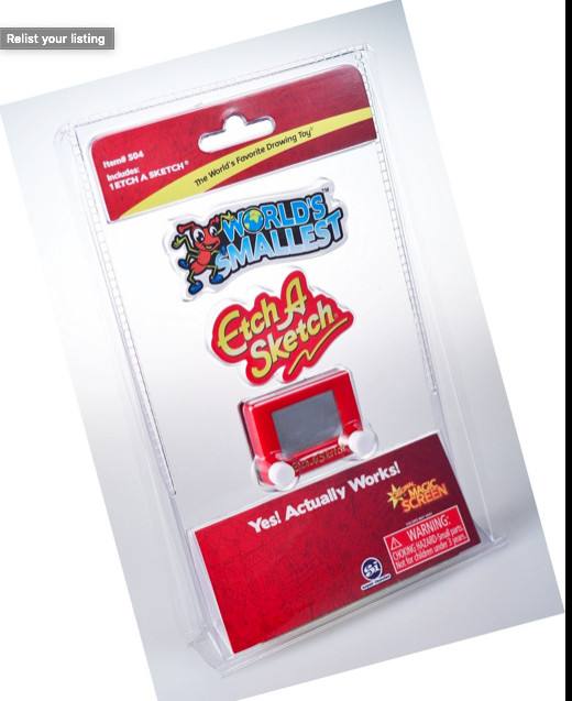 world's smallest etch a sketch
